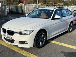 White Used 2015 BMW 320 M Sport Estate | £10,250 (A bit pricey)