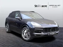 Black Used 2018 Porsche Cayenne Turbo SUV | £41,995 (Super price)