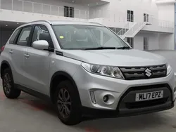 Silver Used 2017 Suzuki Vitara SZ4 SUV | £8,990 (Fair price)