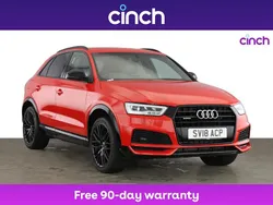 Red Used 2018 Audi Q3 Black Edition SUV | £17,599 (Super price)