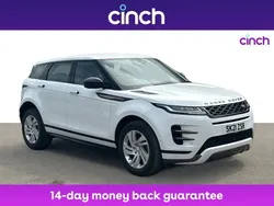White Used 2021 Land Rover Range Rover evoque R-Dynamic SUV | £21,169 (Good price)