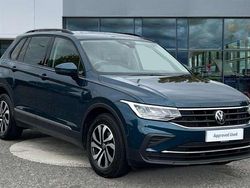 Blue Used 2022 VW Tiguan Active SUV | £19,931 (Fair price)