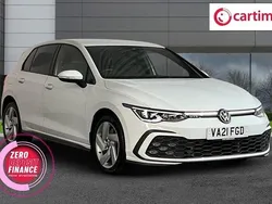 White Used 2021 VW Golf VIII GTE Hatchback | £20,380 (Good price)