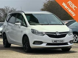 White Used 2017 Vauxhall Zafira SRi MPV | £8,500 (A bit pricey)