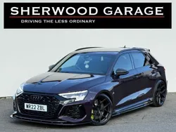 Purple Used 2022 Audi RS3 Sport Hatchback | £52,990