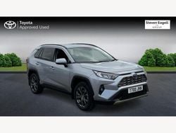 Silver Used 2022 Toyota RAV4 Hybrid Design SUV | £29,257 (Fair price)