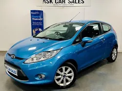 Blue Used 2010 Ford Fiesta Zetec Hatchback | £3,995 (Fair price)