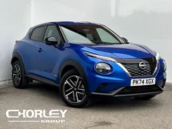 Blue Used 2024 Nissan Juke N-Connecta SUV | £21,442 (Fair price)