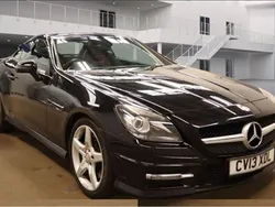 Black Used 2013 Mercedes SLK200 AMG Cabriolet | £8,495 (Fair price)