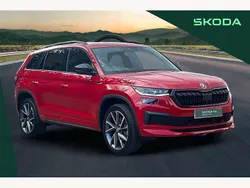 Red Used 2024 Skoda Kodiaq SportLine SUV | £37,900 (Fair price)