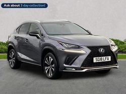 Grey Used 2018 Lexus NX300h Sport Line SUV | £20,930 (Fair price)