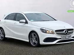 White Used 2017 Mercedes A180 Executive Hatchback | £11,799 (Fair price)