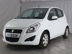 White Used 2013 Suzuki Splash Hatchback | £3,650 (Fair price)