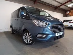 Blue Used 2021 Ford Tourneo Custom Titanium Van | £20,795