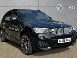 Black Used 2016 BMW X3 M Sport SUV | £18,750 (A bit pricey)