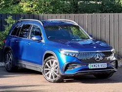 Spectral blue metallic Used 2024 Mercedes EQB350 Executive SUV | £32,998