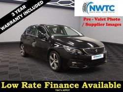 Black Used 2018 Peugeot 308 Allure Hatchback | £8,595 (Fair price)
