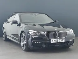 Black Used 2018 BMW 740L M Sport Sedan | £28,998 (Fair price)