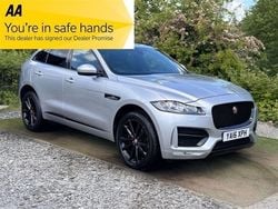 Silver Used 2016 Jaguar F-Pace R-Sport SUV | £15,990 (Fair price)