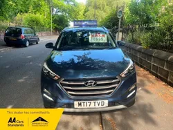 Blue Used 2017 Hyundai Tucson SE SUV | £8,995 (Fair price)
