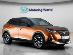 Orange Used 2022 Peugeot 2008 GTi SUV | £15,500 (Fair price)