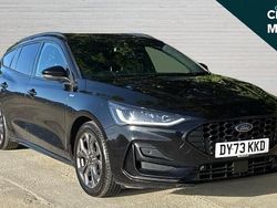 Black Used 2023 Ford Focus ST-Line Estate | £14,285 (Fair price)