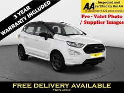 White Used 2019 Ford Ecosport ST-Line SUV | £11,895 (Fair price)