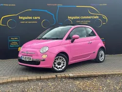 Pink Used 2010 Fiat 500 S Hatchback | £6,490