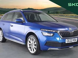 Race blue metallic Used 2022 Skoda Kamiq SE L SUV | £15,295 (Good price)