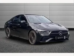 Black Used 2025 Mercedes CLA200 AMG Line Premium Plus Coupe | £33,995 (Expensive)