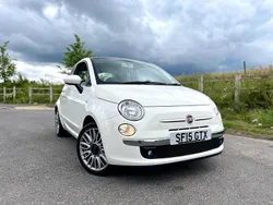 White Used 2015 Fiat 500 Lounge Hatchback | £4,295 (Good price)