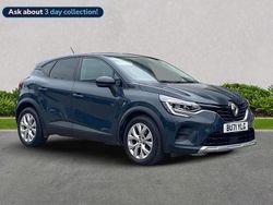 Blue Used 2021 Renault Captur Iconic SUV | £11,068 (Fair price)