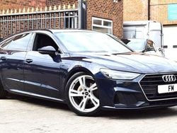 Blue Used 2019 Audi A7 S-Line Hatchback | £23,750 (Fair price)