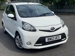White Used 2012 Toyota Aygo Hatchback | £4,775 (Fair price)