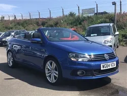 Blue Used 2014 VW Eos Sport Cabriolet | £8,495