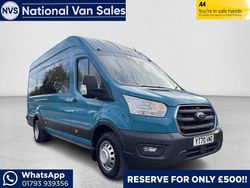 Turquoise Used 2020 Ford Transit S | £17,490 (A bit pricey)