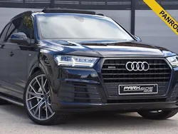 Black Used 2018 Audi Q7 Black Edition SUV | £30,995 (Good price)