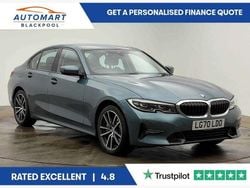 Blue Used 2020 BMW 330e Sport Line Sedan | £16,965 (Fair price)