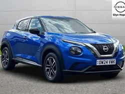 Blue Used 2024 Nissan Juke N-Connecta SUV | £16,860 (Fair price)