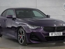 Purple Used 2024 BMW 220 M Sport Coupe | £32,480 (Fair price)