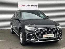 Mythos black metallic Used 2021 Audi Q5 Sportback S-Line SUV | £30,999 (Fair price)