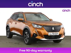 Orange Used 2021 Peugeot 2008 Allure Premium SUV | £12,349 (Good price)