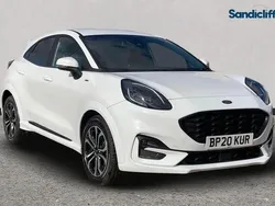 White Used 2020 Ford Puma Gen-E ST-Line Hatchback | £11,943 (Fair price)