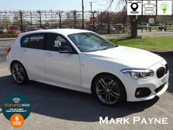 White Used 2019 BMW 120 M Sport Hatchback | £11,190