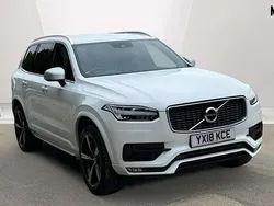 White Used 2018 Volvo XC90 R-Design SUV | £25,716 (Fair price)