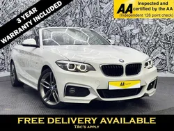White Used 2018 BMW 218 M Sport Cabriolet | £14,995 (Fair price)