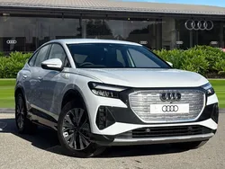 White New 2025 Audi Q4 Sportback e-tron Sport SUV | £47,980 (Good price)