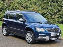 Blue Used 2016 Skoda Yeti SE L SUV | £11,412 (Fair price)