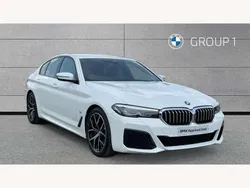 White Used 2022 BMW 530 M Sport Sedan | £30,995 (Super price)