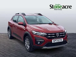 Red Used 2021 Dacia Sandero Comfort Hatchback | £10,495 (Fair price)